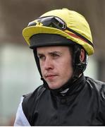 10 April 2016; Jockey Leigh Roche. Leopardstown, Co. Dublin. Picture credit: Cody Glenn / SPORTSFILE