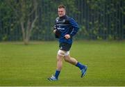 11 April 2016; Leinster's Josh van der Flier arrives for squad training. Leinster Rugby Squad Training. Thornfields, UCD, Belfield, Dublin. Picture credit: Piaras Ó Mídheach / SPORTSFILE