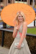 20 April 2010; Leonie Ward, from Prosporous, Co. Kildare, at the Punchestown Racing Festival, Punchestown, Co. Kildare. Picture credit: Pat Murphy / SPORTSFILE
