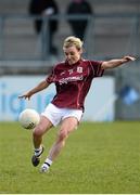 10 April 2016; Edel Concannon, Galway. Lidl Ladies Football National League, Division 1, Dublin v Galway, Parnell Park, Dublin. Picture credit: Sam Barnes / SPORTSFILE