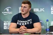 12 April 2016; Connacht's Peter Robb during a press conference. Sportsground, Galway. Picture credit: David Maher / SPORTSFILE