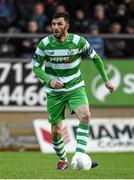 8 April 2016; Killian Brennan, Shamrock Rovers. SSE Airtricity League Premier Division, Derry City v Shamrock Rovers. Brandywell Stadium, Derry. Picture credit: Oliver McVeigh / SPORTSFILE