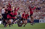 15 September 1991; Down substitutes celebrate at the final whistle. All Ireland Football Final, Down v Meath, Croke Park, Dublin. Picture credit; Ray McManus / SPORTSFILE