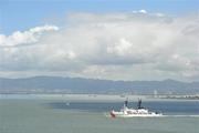 5 April 2010; A general view of a US Coastguard naval vessel. TG4 Ladies Football All-Star Tour, San Francisco, California, USA. Picture credit: Brendan Moran / SPORTSFILE