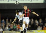 23 April 2010; Glenn Cronin, Bohemians, in action against Stephen Maher, Dundalk. Airtricity League Premier Division, Dundalk v Bohemians, Oriel Park, Dundalk, Co. Louth. Photo by Sportsfile