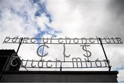 16 April 2016; A general view of the entrance to O'Connor Park before the game. Eirgrid GAA Football Under 21 All-Ireland Championship semi-final, Dublin v Mayo. O'Connor Park, Tullamore, Co. Offaly.  Picture credit: Sam Barnes / SPORTSFILE