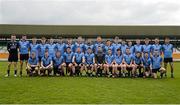 16 April 2016; The Dublin team pose for a photograph. Eirgrid GAA Football Under 21 All-Ireland Championship semi-final, Dublin v Mayo. O'Connor Park, Tullamore, Co. Offaly.  Picture credit: Sam Barnes / SPORTSFILE