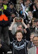 24 April 2010; Sligo captain Charlie Harrison lifts the cup. Allianz GAA Football National League Division 3 Final, Antrim v Sligo, Croke Park, Dublin. Picture credit: Daire Brennan / SPORTSFILE