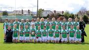 25 April 2010; The Limerick squad. Bord Gais Energy Ladies National Football League Division 4 Semi-Final, Antrim v Limerick, Lorcan O'Toole Park, Crumlin, Dublin. Picture credit: Matt Browne / SPORTSFILE