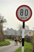24 April 2010; General view of athlete's during the BHAA / K Club 10km Road Race. K Club, Straffan, Co. Kildare. Picture credit: David Maher / SPORTSFILE