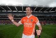 25 April 2010; Armagh's Steven McDonnell celebrates after the game. Allianz GAA Football National League Division 2 Final, Down v Armagh, Croke Park, Dublin. Photo by Sportsfile
