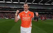 25 April 2010; Armagh's Steven McDonnell celebrates after the game. Allianz GAA Football National League Division 2 Final, Down v Armagh, Croke Park, Dublin. Photo by Sportsfile