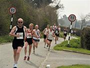24 April 2010; General view of athlete's during the BHAA / K Club 10km Road Race. K Club, Straffan, Co. Kildare. Picture credit: David Maher / SPORTSFILE