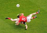 25 April 2010; Noel O'Leary, Cork, in action against Donal Vaughan, Mayo. Allianz GAA Football National League Division 1 Final, Cork v Mayo, Croke Park, Dublin. Picture credit: Stephen McCarthy / SPORTSFILE