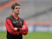 25 April 2010; Down goalkeeper Brendan McVeigh shows his disappointment after the game. Allianz GAA Football National League Division 2 Final, Down v Armagh, Croke Park, Dublin. Picture credit: Pat Murphy / SPORTSFILE