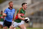 16 April 2016; Diarmuid O'Connor, Mayo, in action against Andy Foley, Dublin. Eirgrid GAA Football Under 21 All-Ireland Championship semi-final, Dublin v Mayo. O'Connor Park, Tullamore, Co. Offaly.  Picture credit: Brendan Moran / SPORTSFILE