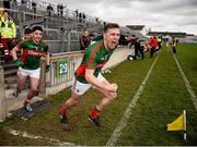 16 April 2016; Michael Plunkett, right, and Seamus Cunniffe, Mayo, celebrate at the final whistle. Eirgrid GAA Football Under 21 All-Ireland Championship semi-final, Dublin v Mayo. O'Connor Park, Tullamore, Co. Offaly.  Picture credit: Sam Barnes / SPORTSFILE