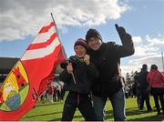 16 April 2016; Cork supporters celebrate after the game. Eirgrid GAA Football Under 21 All-Ireland Championship semi-final, Cork v Monaghan. O'Connor Park, Tullamore, Co. Offaly.  Picture credit: Sam Barnes / SPORTSFILE