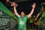 16 April 2016; Eoin McKeon, Connacht, following his side's victory. Guinness PRO12 Round 20, Connacht v Munster. The Sportsground, Galway.  Picture credit: Stephen McCarthy / SPORTSFILE
