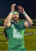 16 April 2016; Andrew Browne, Connacht, following his side's victory. Guinness PRO12 Round 20, Connacht v Munster. The Sportsground, Galway.  Picture credit: Stephen McCarthy / SPORTSFILE