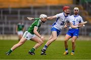 17 April 2016; Tadhg de Burca, Waterford, in action against Cian Lynch, Limerick. Allianz Hurling League Division 1 Semi-Final, Waterford v Limerick. Semple Stadium, Thurles, Co. Tipperary. Picture credit: Stephen McCarthy / SPORTSFILE