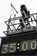 17 April 2016; Cameras are positioned on the scoreboard as Semple Stadium trialed the use of Hawkeye. Allianz Hurling League Division 1 Semi-Final, Kilkenny v Clare. Semple Stadium, Thurles, Co. Tipperary. Picture credit: Stephen McCarthy / SPORTSFILE