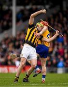 17 April 2016; John Power, Kilkenny, in action against Paul Flanagan, Clare. Allianz Hurling League Division 1 Semi-Final, Kilkenny v Clare. Semple Stadium, Thurles, Co. Tipperary. Picture credit: Stephen McCarthy / SPORTSFILE