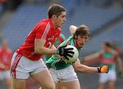 25 April 2010; Daniel Goulding, Cork, in action against Liam O'Malley, Mayo. Allianz GAA Football National League Division 1 Final, Cork v Mayo, Croke Park, Dublin. Picture credit: Pat Murphy / SPORTSFILE