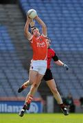 25 April 2010; James Lavery, Armagh, in action against Kalum King, Down. Allianz GAA Football National League Division 2 Final, Down v Armagh, Croke Park, Dublin. Picture credit: Pat Murphy / SPORTSFILE