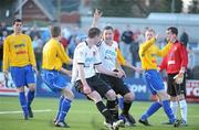 26 April 2010; Liam Burns, Dundalk, celebrates after scoring his side's first goal. Airtricity League Premier Division, Dundalk v Bray Wanderers, Oriel Park, Dundalk, Co. Louth. Photo by Sportsfile