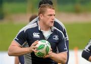 27 April 2010; Leinster's Jamie Heaslip during squad training ahead of their Heineken Cup Semi-Final against Toulouse on Saturday. Belfield Bowl, Belfield, UCD, Dublin. Picture credit: Pat Murphy / SPORTSFILE