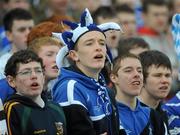 17 March 2010; St Colmans, Newry, supporters during the game. BT MacRory Cup Final, Omagh CBS v St Colmans, Newry, Casement Park, Belfast, Co. Antrim. Picture credit: Oliver McVeigh / SPORTSFILE