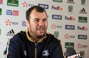 27 April 2010; Leinster head coach Michael Cheika during a squad press conference ahead of their Heineken Cup Semi-Final against Toulouse on Saturday. Old Wesley RFC, Donnybrook, Dublin. Picture credit: Pat Murphy / SPORTSFILE