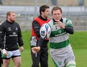 27 April 2010; Connacht's Michael Swift in action during squad training ahead of their Amlin Challenge Cup Semi-Final against RC Toulon on Friday. Sportsground, Galway. Picture credit: Ray Ryan / SPORTSFILE