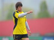 28 April 2010; Munster's Donncha O'Callaghan during squad training ahead of their Heineken Cup Semi-Final against Biarritz Olympique on Sunday. Musgrave Park, Cork. Picture credit: Matt Browne / SPORTSFILE
