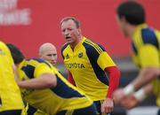 28 April 2010; Munster's Mick O'Driscoll during squad training ahead of their Heineken Cup Semi-Final against Biarritz Olympique on Sunday. Musgrave Park, Cork. Picture credit: Matt Browne / SPORTSFILE