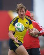 28 April 2010; Munster's Jerry Flannery in action during squad training ahead of their Heineken Cup Semi-Final against Biarritz Olympique on Sunday. Musgrave Park, Cork. Picture credit: Matt Browne / SPORTSFILE