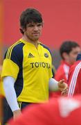 28 April 2010; Munster's Donncha O'Callaghan during squad training ahead of their Heineken Cup Semi-Final against Biarritz Olympique on Sunday. Musgrave Park, Cork. Picture credit: Matt Browne / SPORTSFILE