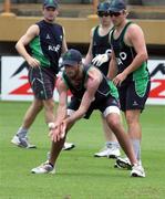 26 April 2010; Ireland's Nigel Jones in action during a squad training session ahead of the start of the 2010 Twenty20 Cricket World Cup. Providence, Guayana. Picture credit: Handout / Barry Chambers / RSA / Cricket Ireland Via SPORTSFILE *** Local Caption ***