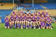 24 April 2010; The Wexford squad. Division 1 Camogie National League Final, Offaly v Wexford, Semple Stadium, Thurles, Co. Tipperary. Picture credit: Brian Lawless / SPORTSFILE