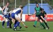 29 April 2010; Shirley McCay, Ireland, in action against Catriona Forrest, Scotland. Hockey BDO World Cup Qualifier, Ireland v Scotland, Manquehue Hockey Club, Santiago, Chile. Picture syndicated by SPORTSFILE on behalf of the IHA