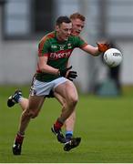 16 April 2016; Diarmuid O'Connor, Mayo, in action against Andy Foley, Dublin. Eirgrid GAA Football Under 21 All-Ireland Championship semi-final, Dublin v Mayo. O'Connor Park, Tullamore, Co. Offaly. Picture credit: Brendan Moran / SPORTSFILE