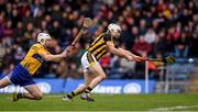 17 April 2016; Jonjo Farrell, Kilkenny, shoots to score his side's second goal, despite the tackle of Patrick O'Connor. Allianz Hurling League Division 1 Semi-Final, Kilkenny v Clare. Semple Stadium, Thurles, Co. Tipperary. Picture credit: Stephen McCarthy / SPORTSFILE