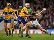 17 April 2016; Eoin Murphy, Kilkenny, in action against Conor McGrath, Clare. Allianz Hurling League Division 1 Semi-Final, Kilkenny v Clare. Semple Stadium, Thurles, Co. Tipperary. Picture credit: Stephen McCarthy / SPORTSFILE