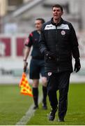 18 April 2016; Shelbourne manager Kevin Doherty. EA Sports Cup Second Round Pool 4, Shelbourne v Bohemians. Tolka Park, Dublin. Picture credit: David Fitzgerald / SPORTSFILE