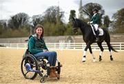 19 April 2016; Team Ireland squad member Helen Kearney ahead of the 2016 Paralympic Games in Rio. National Horse Sport Arena, Abbotstown, Co. Dublin. Picture credit: Ramsey Cardy / SPORTSFILE
