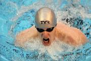 30 April 2010; Sean Leahy, Dolphin Swimming Club, on his way to winning the Men's 400m Individual Medley in a time of 4:31.45. 2010 Irish Long Course National Championship Finals, National Aquatic Crentre, Abbotstown, Dublin. Picture credit: Brian Lawless / SPORTSFILE