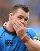 1 May 2010; A dejected Cian Healy, Leinster, at the final whistle. Heineken Cup Semi-Final, Toulouse v Leinster, Le Stadium Municipal, Toulouse, France. Picture credit: Brendan Moran / SPORTSFILE