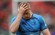 1 May 2010; A dejected Jamie Heaslip, Leinster, at the final whistle. Heineken Cup Semi-Final, Toulouse v Leinster, Le Stadium Municipal, Toulouse, France. Picture credit: Brendan Moran / SPORTSFILE