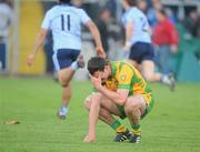 1 May 2010; A dejected Michael Murphy, Donegal, at the final whistle. Cadbury GAA Football Under 21 All-Ireland Championship Final, Dublin v Donegal, Kingspan Breffni Park, Cavan. Picture credit: Oliver McVeigh / SPORTSFILE
